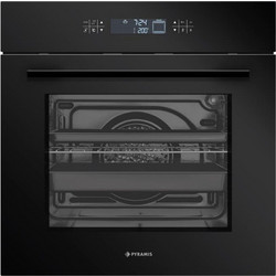 Pyramis 731075 TC Black Φούρνος Ηλεκτρικός Άνω Πάγκου 73lt 59.5cm