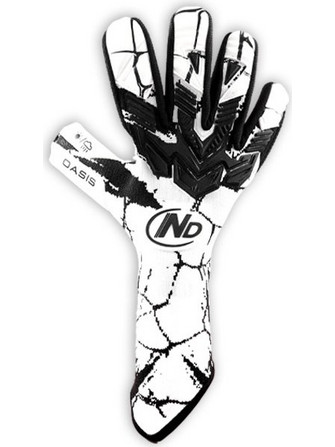 ND Gloves Oasis Γάντια Τερματοφύλακα Μαύρα Άσπρα 2005445