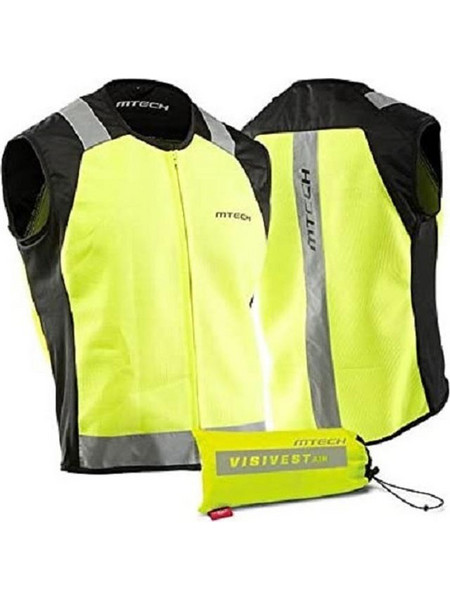 Γιλέκο Προστασίας MTech Visivest Air Fluo Κίτρινο/Μαύρο
