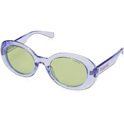Polaroid Eyewear PLD6052/S 789/UC Γυαλιά Ηλίου Στρογγυλά Κοκάλινα Μωβ με Πράσινο Polarized Φακό
