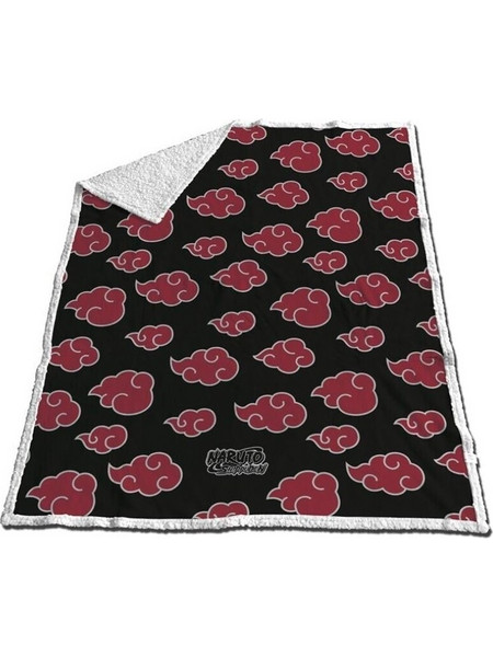 NARUTO - Sherpa Blanket 130x170cm - Akatsuki