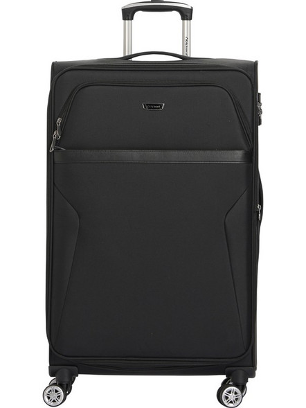 Diplomat ZC998-78 Βαλίτσα Μεγάλη 78x46x34cm με 4 Ρόδες Μαύρη