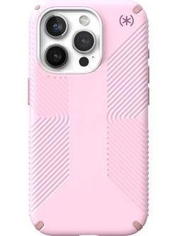 Speck (150563-3207) Iphone 15 Pro Magsafe case, Presidio2 Grip (Soft Lilac)
