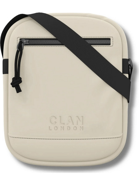 Clan London Ανδρική Τσάντα Ώμου / Χιαστί Εκρού CLBP2SΤΟΝ