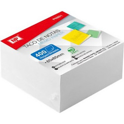 MP χαρτάκια σημειώσεων PN801, 85 x 85mm, 400τμχ, λευκά