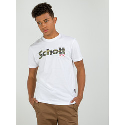 Schott M Courtes Grand Logo T-Shirt (TS LOGO)