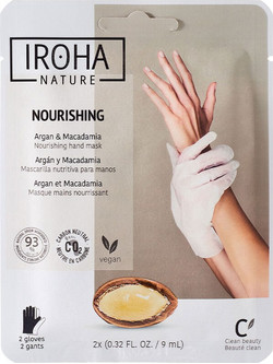Iroha Argan & Macadamia Nourishing Ενυδατική Μάσκα Χεριών