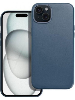 Θήκη κινητού Forcell Leather Mag Cover Compatible with MagSafe for iPhone 15 Plus Blue