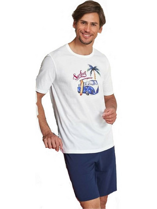 You 365 Ανδρική Καλοκαιρινή Πυζάμα Regular Fit71350-L221