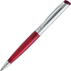 Στυλό/Σφραγίδα Heri Diagonal Color 6041M Κόκκινο-Ασημί