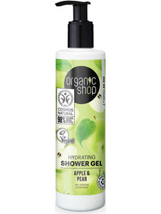 Natura Siberica Organic Shop Apple & Pear Hydrating Αφρόλουτρο σε Gel 280ml