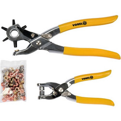 Vorel Σετ Τρυπητήρια Ζώνης 150mm 220mm 43603