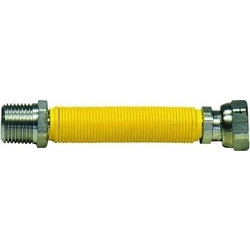 GAS Αντικραδασμικός σύνδεσμος 1/2'' 1/2'' με Τρελό Ρακόρ σπείρωμα αρσενικό θηλυκό