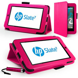 Δερμάτινη Θήκη για το HP Slate7 2800 Ροζ (OEM)