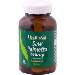 Health Aid Saw Palmetto 265mg 30 Ταμπλέτες