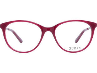 Guess GU2565-F 075 Γυναικείος Σκελετός Γυαλιών Οράσεως Κοκάλινος Κόκκινος