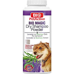 BIO PETACTIVE MAGIC DRY SHAMPOO POWDER ΓΙΑ ΣΚΥΛΟΥΣ 150GR