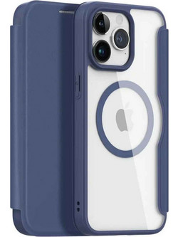 Dux Ducis Skin X Pro Back Cover Δερματίνης iPhone 15 Pro Max Μπλε