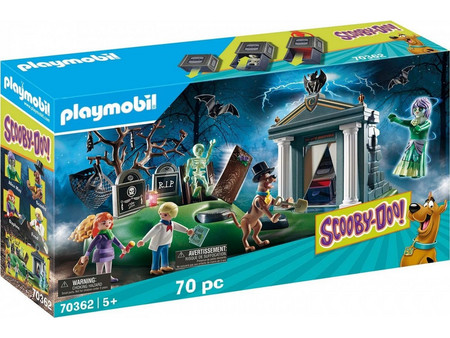 Playmobil Scooby-Doo! Περιπέτεια στο Νεκροταφείο για 5+ Ετών 70362