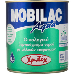 Χρωτέχ Mobilac Βερνικόχρωμα Μετάλλου Aqua Κυπαρισσί Gloss 0.75lt