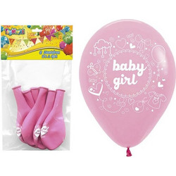 Μπαλόνια 12'' Σετ 6τμχ It's A Girl 30εκ. Toy Markt 71-1246 - Toy Markt - 71-1246
