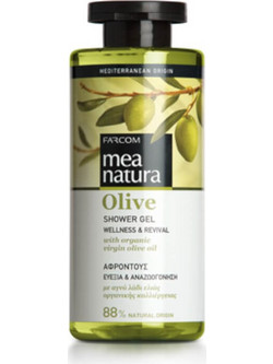 Farcom Mea Natura Olive Αφρόλουτρο Gel 300ml