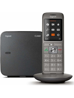 Gigaset CL660 Ασύρματο Τηλέφωνο με Ανοιχτή Ακρόαση Γκρι