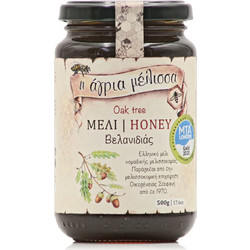 Agria Melissa Oak Tree Honey (500ml) - Μέλι Βελανιδιάς Νομαδικής Μελισσοκομίας