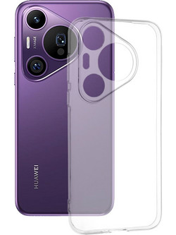 Θήκη κινητού Techsuit Clear Silicone for Huawei Pura 70 Pro Transparent