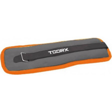 Toorx Βαράκια Άκρων 2x1kg με Velcro (Ahf-072) 2 Τεμάχια