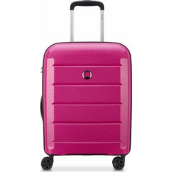 Delsey Binalog Βαλίτσα Καμπίνας 55x40x19cm με 4 Ρόδες Φούξια
