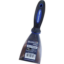 Στοκαδόρος Inox με πλαστική λαβή 75mm BORMANN PRO BHT5810 062967