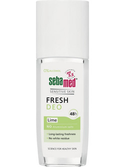 Sebamed Care Lime Αποσμητικό Spray 24h Χωρίς Αλουμίνιο 75ml