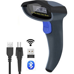 Barcode Scanner Χειρός Netum NT-W6X - 1D - Bluetooth/USB - Βlack NT-W6X