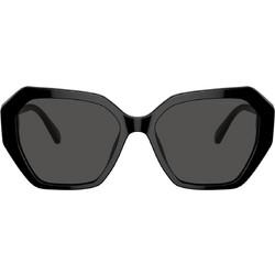 Swarovski SK6017 100187 Γυναικεία Γυαλιά Ηλίου Πεταλούδα Κοκάλινα Μαύρα με Μαύρο Polarized Φακό