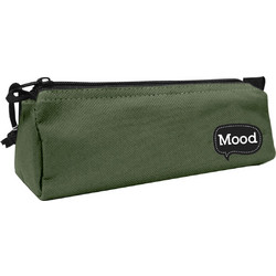 Mood Chrome Κασετίνα Βαρελάκι Χακί 000580446