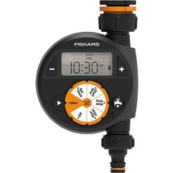 Fiskars CF 151177102 Προγραμματιστής Ποτίσματος Μπαταρίας 1 Εξόδου