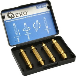 Geko Σετ Εξωλκείς για Βίδες 4τμχ (G38590)
