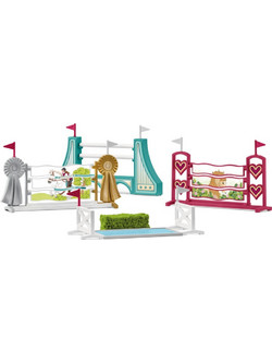 Schleich Horse Club Obstacle Course Accessories 42612