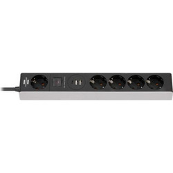 Brennenstuhl Extension Lead 5-fold 1,5m USB Power Delivery (1159780615)