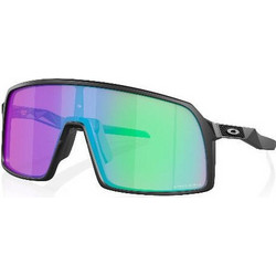 Oakley OO9406 A1 Γυαλιά Ηλίου Μάσκα Κοκάλινα Μαύρα Μπεζ με Πολύχρωμο Καθρέπτη Φακό