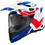 Airoh Commander 2 Reveal Blue Red Gloss Κράνος Μηχανής On / Off 1450gr