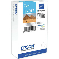 Epson T7012XXL Cyan Μελάνι Εκτυπωτή Inkjet C13T701240