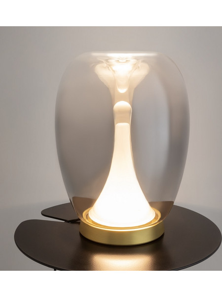 MAYTONI LIGHTING Maytoni Splash Grey Μοντέρνα Επιτραπέζια Φωτιστικά Σαλονιού - Κομοδίνου (MOD282TL-L15G3K)