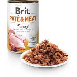 Brit Pate & Meat Adult Grain Free with Turkey 800gr