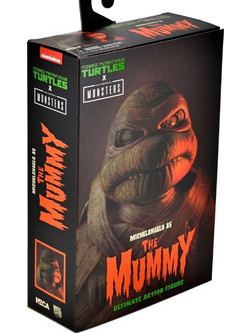 Neca Universal Monsters x TMNT Ultimate Michelangelo As The Mummy 18cm