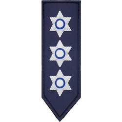 Σήμα Πέτου Survivors PVC 3D Αστυνόμος Β Με Velcro 00336