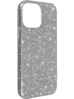 Θήκη Back Cover Θήκη Σιλικόνης Glitter για iPhone 13 Glitter Ασημί