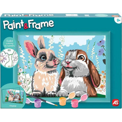 AS Paint + Frame: Cute Bunnies (1038-41011)
