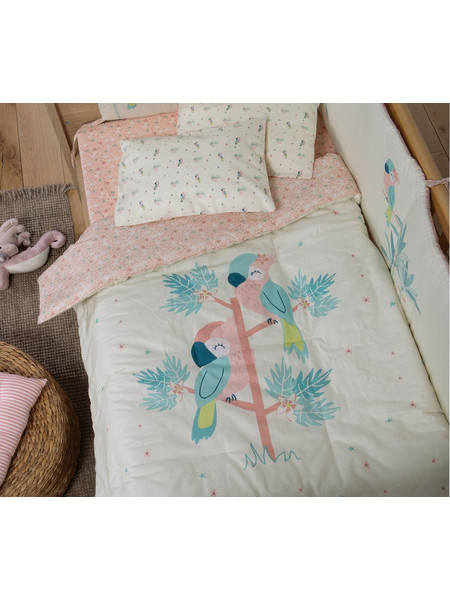 Κουβερλί Paradise Birds 110x140 NEF-NEF HOMEWARE